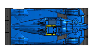 Illustration for article titled Corvette-Engined Formula Le Mans LMP2 Racer Makes Angry Noises